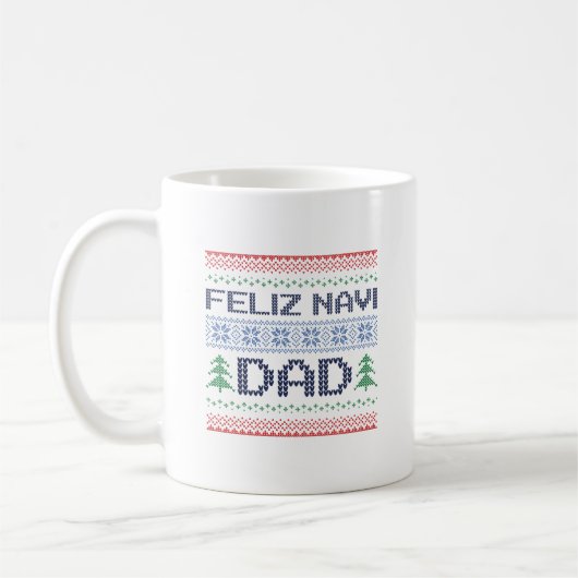 Mug Feliz Navi Papa (Gauche)