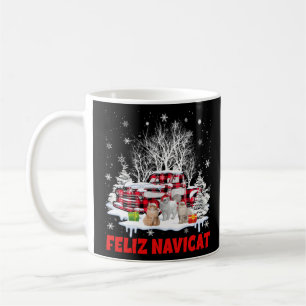 Mug Feliz NaviCat Joyeux Noël Père Noël Chat avec P ro