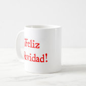 Mug Feliz Navidad (Devant gauche)