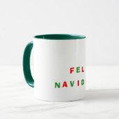 Mug Feliz, Navidad (Devant gauche)