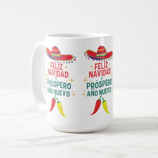 Mug Feliz navidad (Devant gauche)