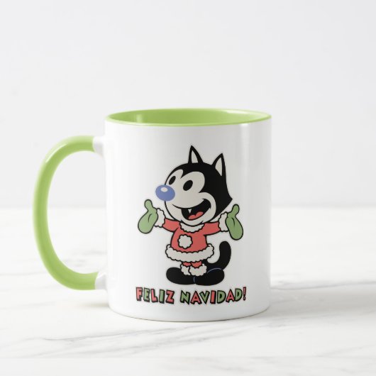 Mug Feliz Navidad le chat (Gauche)