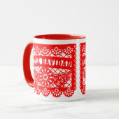 Mug Feliz Navidad Papel Picado (Devant gauche)