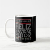 Mug Feliz Navidad Putos Chingon Ugly Xmas Sweater Chri (Gauche)