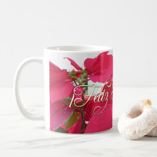 Mug ¡Feliz Navidad ! Taza clásica, 11 oz (Avec donut)