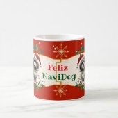 Mug Feliz Navidog Noël personnalisable (Centre)