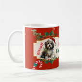 Mug Feliz Navidog Noël personnalisable (Gauche)