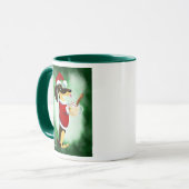 Mug FELIZ NOGGY DOG by Jeff Willis Art (Devant gauche)