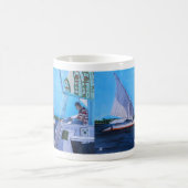 Mug Feluccas sur le Nil Peinture d'Alfred Fox (Centre)