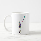 Mug Female Field Hockey Player (Gauche)