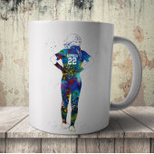 Mug Female Softball Player