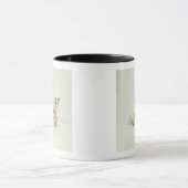 Mug Femelle de chat de Ragdoll avec des chatons (Centre)