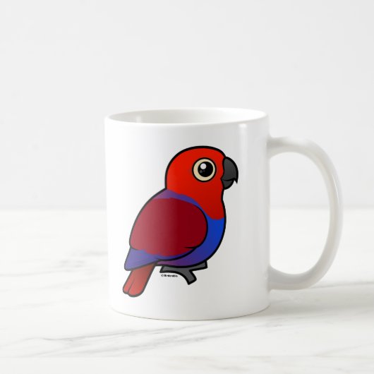 Mug Femelle de perroquet d'Eclectus (Droite)