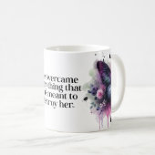 Mug féminin inspirant (Devant droit)