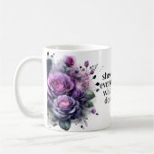 Mug féminin inspirant (Gauche)