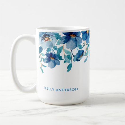 Mug Féminin Tendance Monogramme Botanique (Gauche)
