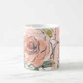 Mug féminine florale pour elle (Centre)