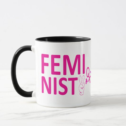 Mug Féminisme, droits de la femme (Gauche)