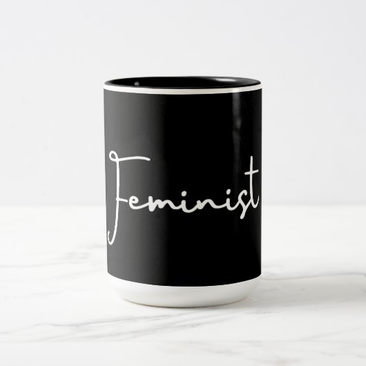 Mug féministe - autonomisation des droits des femm (Centre)