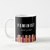 Mug Féministe Et Fière (Gauche)