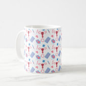 Mug Feministe Motif de la contraception (Devant gauche)