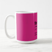 Mug Féministe Rose (Gauche)