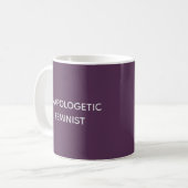 Mug Feministe sans excuses (Devant gauche)