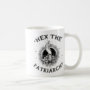 Mug Feministe Wicca Witch Hex Le Patriarcat sorcière
