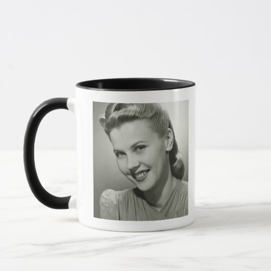 Mug Femme 2 de sourire (Gauche)