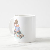 Mug Femme à la maison (Devant gauche)
