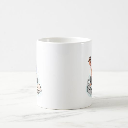 Mug Femme à la maison (Centre)