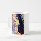 Mug Femme Abstraite (Devant gauche)