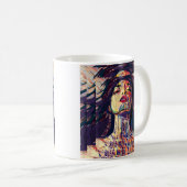 Mug Femme Abstraite et expressive (Devant droit)