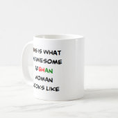 Mug femme afghane, géniale (Devant gauche)