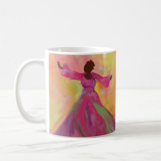 Mug Femme africaine dansant Women's (Gauche)