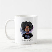 Mug Femme afro-américaine pétillante (Gauche)