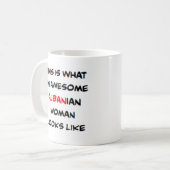 Mug femme albanaise, formidable (Devant gauche)