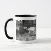 Mug Femme allaitant une antilope (Gauche)