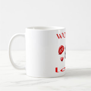 Mug "Femme amoureuse" - Art de la Saint-Valentin