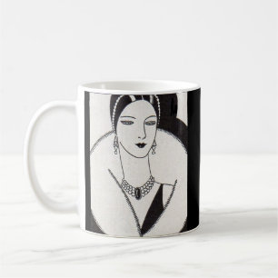 Mug Femme art déco 1928