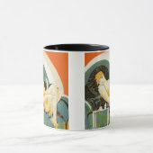 Mug Femme Art Déco vintage sur canapé, Chompre (Centre)