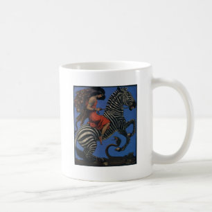 Mug Femme Art Nouveau Zèbre Vintage Life 1922