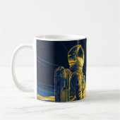 Mug Femme astronaute (Gauche)