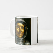 Mug Femme astronaute 3d (Devant gauche)