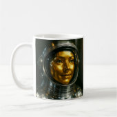 Mug Femme astronaute 3d (Gauche)