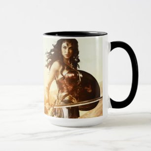 Mug Femme au coucher du soleil