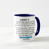 Mug Femme Au Puits : (Devant droit)