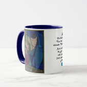 Mug Femme Au Puits : (Devant gauche)