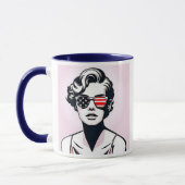 Mug Femme au style US. (Gauche)
