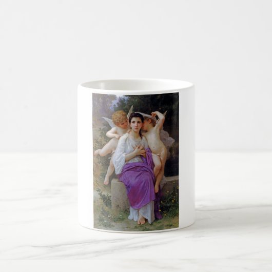 Mug Femme avec Cupidon, Bouguereau (Centre)
